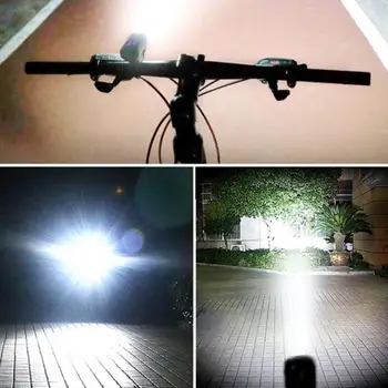 Велосипеден фенер Lanterna Bicicleta предни и задни велосипеден фенер с клаксоном МТБ велосипедни фарове велосипеден фенерче аксесоар за велосипед