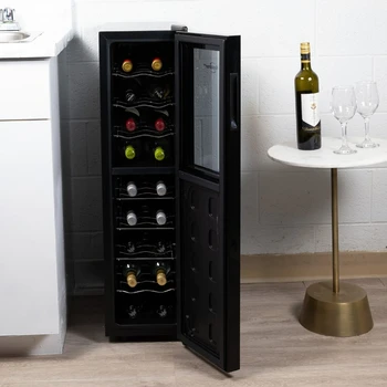 Двойна зона хладилник-охладител за вино в бутылочном винарска изба