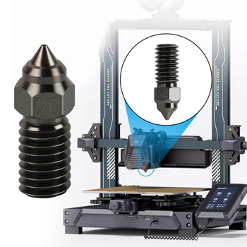Детайл 3D принтер екструдер дюза 0,4 мм резбово латунное метално высокотемпературное дюза за 3D-принтер ELEGOO Neptune 4