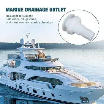 Дупка за лодки от морския пластмаса, минаваща през корпуса на яхта, отводнителен устройство за товарния отсек, морски платно, хардуерни аксесоари за автомобил