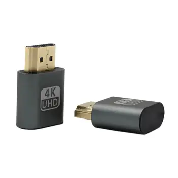 Емулатор на дисплея HDMI Dummy Plug Pl Светия 1.4 DDC EDID За устройства с PC/Mac Small Plug Display Поддържа Всички системи