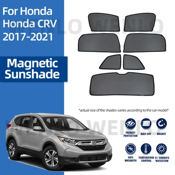 За Honda CR-V, V, CRV 5 места 2017-2022 Магнитен Авто Козирка Щит Предната Рамка на Предното Стъкло Завеса Задното Странично Прозорец на сенника