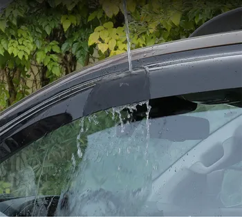 За Mitsubishi ASX 2010-2019 Авто прозорец козирка, за защита от дъжд, защита от вятър, дефлектор, тънка декорация, навес, подслон, облекло за дъжд