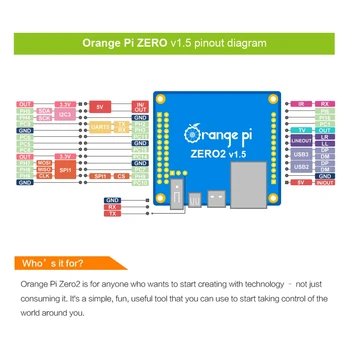 За Orange 2 1 GB оперативна памет Allwinner H616 такса за разработка с алуминиев корпус, Поддръжка на Wi-Fi + BT5.0 Поддръжка На Android 10