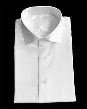 Зашити на поръчка е бяла мъжка риза от чиста коприна с дълъг ръкав, мъжки ежедневни ризи Slim Fit с дълъг ръкав