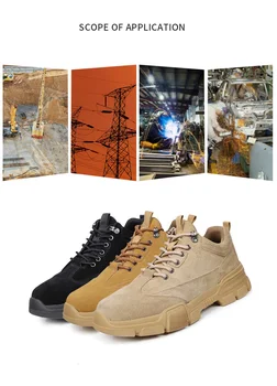 Изолирующая обувки електротехник, 6 кВ, сертифициране MA, заваръчни работни обувки от телешка кожа, защитни обувки гумени подметки, мъжки защитни обувки