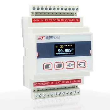 Индикатор тензодатчика на дисплея на уреда сензор за претегляне конвертор за въвеждане на тегло 4 изхода