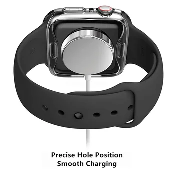 Калъф за Apple Watch case 44 мм 40 мм 42 мм, 38 мм, Универсална Защитна Броня от TPU Apple watch серия 6 se 5 4 3 7 8 45 мм 41 мм