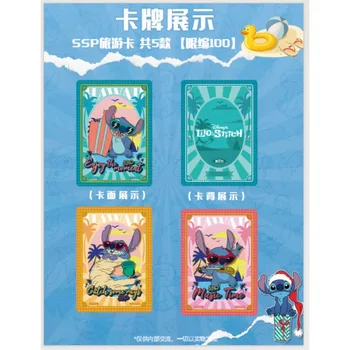 Картичка.забавна оригиналната айде са подбрани карта Lilo & Stitch SP ЕСП, рядка лимитированная анимация детска картичка, играчка подарък за деца
