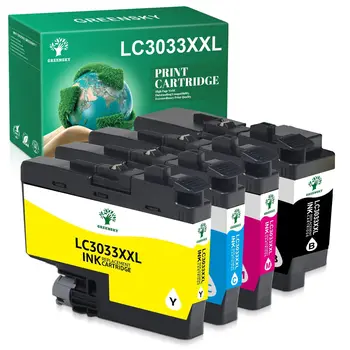 Касета с мастило в опаковки от 4 теми за принтер Brother LC3033 LC3033 XXL MFC-J995DW MFC-J815DW