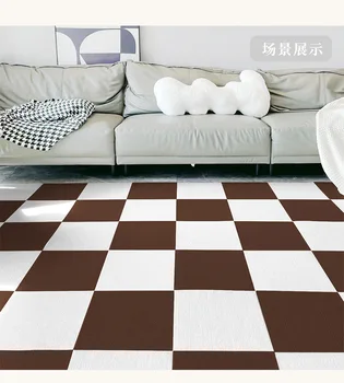 квадратен подложка за пода без лепило 10 пиксела, детско прикроватное одеяло, проста спалня, килим за хола 30х30 см, килими, изработка на килими