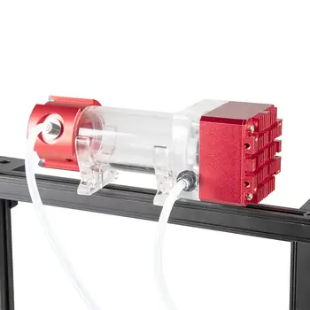 Комплект за водно охлаждане АС адаптер за многократно използване само на Изключително тихо решение за водно охлаждане 45 db Тих алуминий за аксесоари на 3D принтер