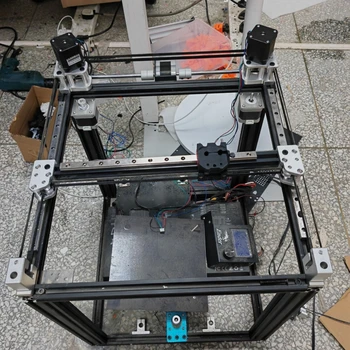 Комплект части за 3D-принтер Funssor MERCURY One.1 Creality Ender5 Pro Plus MERCURY1.1 core-XY от алуминиева сплав с ЦПУ, изработени на машината