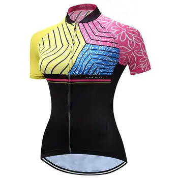 Летни потници за велоспорта, дамски велосипедна риза мтб, велосипедна облекло за планински велосипеди с къс ръкав, бързосъхнеща, размер S-3XL