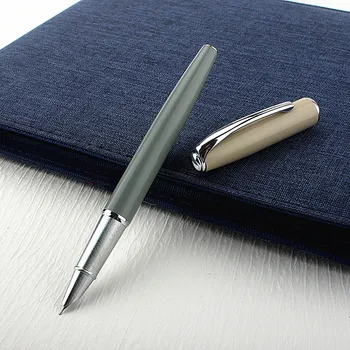 Метална бизнес-писалка луксозни 5082, финансов офис, студентски, училищни канцеларски материали, мастило химикалки