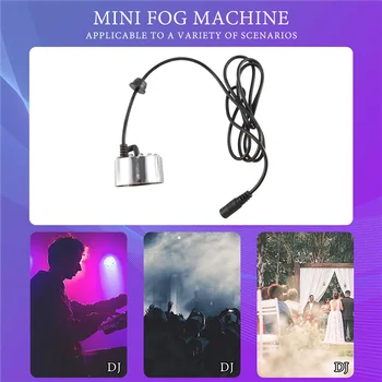 Мини-туманообразователь, 12 led Mister Fogger Чешма за вода, машина за замъгляване в езерото, кран, овлажнител на въздуха за Хелоуин, Коледа