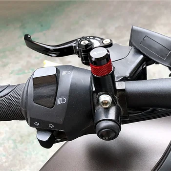 Мотоциклет Огледало за обратно виждане с Резба Отвор Накрайник M10 * 1.25 за YAMAHA XMAX 300 X-MAX250 400 CNC Модификация Алуминиева Сплав Аксесоар