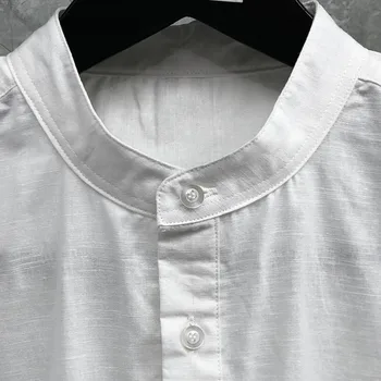 Мъжка риза TB води до пренебрегване том от корейския дизайнер, класическа многоцветен ивица, превръзка на ръката си, ризи с къс ръкав, летни класически оксфордские тънки върхове