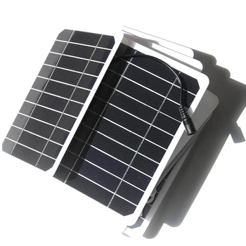 Набиране На Фенове На Слънчеви Панели 5 По 6 W Мини Слънчевата Батерия САМ Plate Kit Отворен За Лятна Оранжерии Куче Домашен Вентилационно Оборудване