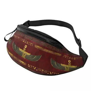 Нагрудная чанта с орнаменти във формата на египетски бог, стоки за мъже и жени, модерна чанта за рамо в Древен Египет