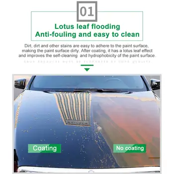 Нано керамично спрей покритие за кола, спрей-лак, топ покритие, бързо нанопокрытие, авто спрей-восък, препарат за почистване на автомобила, 250 мл