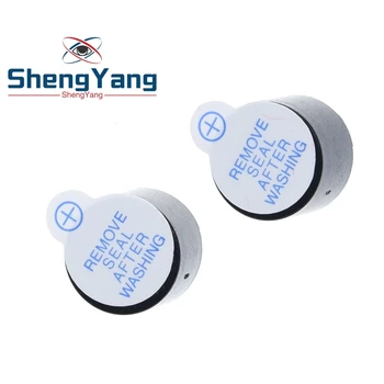Нов прием на 10 бр. ShengYang 5 В Активен сигнал Магнитен дълъг непрекъснат звуков сигнал 12*9,5 мм