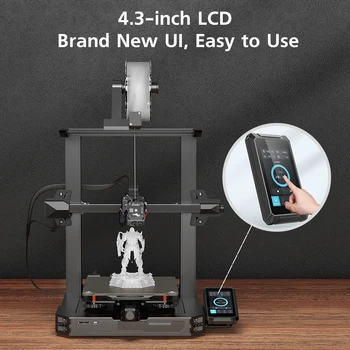 Нов принтер CREALITY 3D Emilov-3/Emilov-3X 32 Bit дънна Платка Цельнометаллическая Печат на Резюме С Размера за печат 220 *220*250 мм