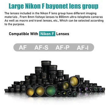 Обектив Адаптер Viltrox NF-M1 с автоматично фокусиране за обектив Nikon F до камерата Panasonic Olympus M43 GH4 GH5 GX7 E-M5