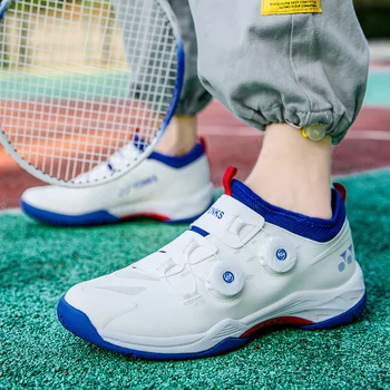 Обувки за бадминтон за мъже и жени, висококачествени и удобни обувки за тенис за фитнес, обувки за бадминтон за тренировки на открито