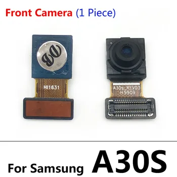 Оригинален Заден Голям Модул Основна Камера И Предна Малък Модул на Камерата Гъвкав Кабел За Samsung Galaxy A10S A20S A30S A50S A70s A20E