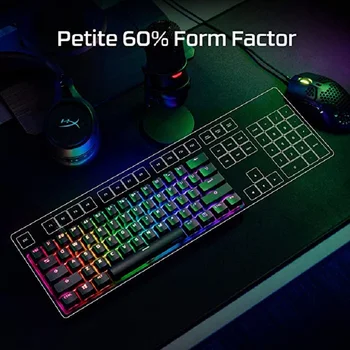 Оригиналната детска клавиатура HyperX Alloy Origins Основната 78 с RGB подсветка, киберспортивная механична клавиатура за работния плот