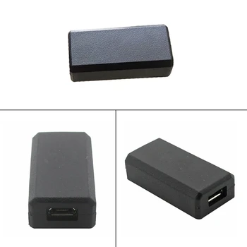 Преносимото кабел за зареждане на мишката Черно сплетен USB адаптер Micro за безжични геймърски мишки Logitech G502 Lightspeed-