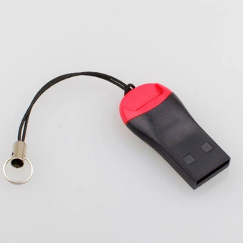 Свирка USB 2.0 T-устройство за четене на карта с флаш памет Micro SD TF Адаптер за четене на карти