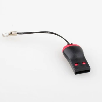 Свирка USB 2.0 T-устройство за четене на карта с флаш памет Micro SD TF Адаптер за четене на карти