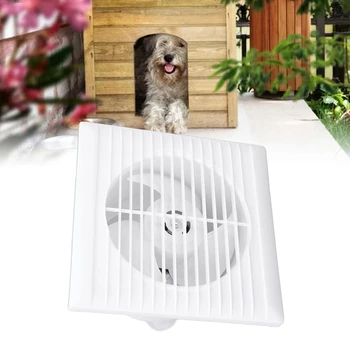 Слънчев вентилатор за оранжерии - 50 W соларен панел + 10 инча слънчев вентилатор за навес, оранжерия-пилето