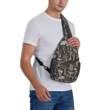 Смъртоносни гъби, илюзорен раница през рамо, мъжки нагрудная чанта на поръчка за пътуване, походный раница