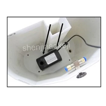 Стенен вентилатор овлажняване на 220 с резервоар за пръскане на вода, електрически вентилатор, окачен вентилатор за пръскане, 1 бр.