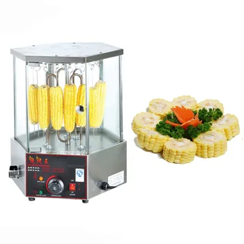 Тенис на търговска електрическа скара за кебап от агнешко месо, ротари таблица на машина за печене на царевица