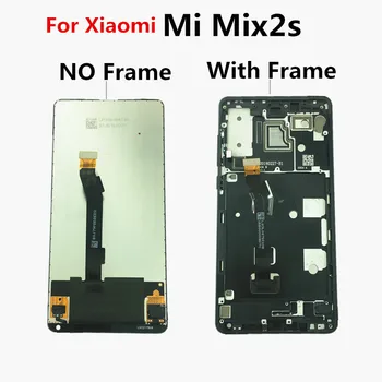 тестван Добър Пълен LCD дисплей За Xiaomi Mix 2S Mix2S LCD дисплей С Сензорен екран 10, Дигитайзер, Стъклен Панел При Събирането За M1803D5XA lcd