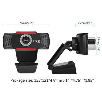 Уеб камера 720P USB-камера, USB за директно излъчване на преносим компютър без водачи