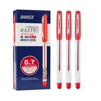 Химикалка писалка BAOKE В30 0,7 мм маслена основа 12 бр.