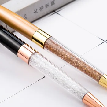Химикалка химикалка с кристали Crown, творчески стилус, сензорна писалка за писма, канцеларски материали, офис и училищни писалка, химикалка химикалка