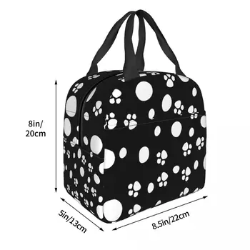 Чанта-хладилник за кучета и котки, преносим термосумка за обяд с цип, удобна кутия за обяд, чанта за хранене