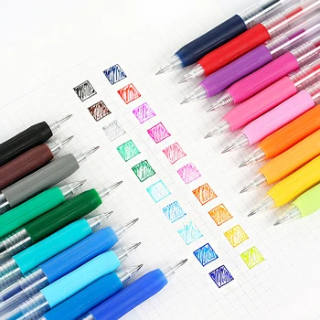 Японската Гел Писалка ZEBRA SARASA JJ15 Color Press Rollerball Pen 0,5 мм Бележки / Directories /Графити Kawaii на Ученически Пособия, Офис консумативи